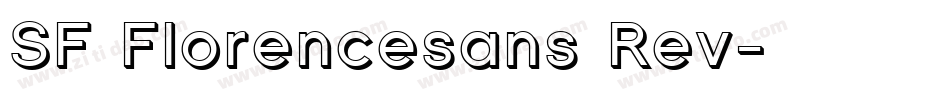 SF Florencesans Rev字体转换